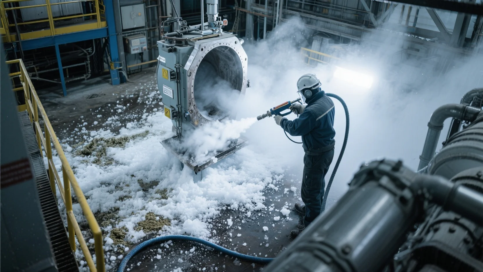 Comprehensive Guide to Dry Ice Blasting for Mold Removal in Industrial Settings: Pros, Cons, Safety, and Best Practices