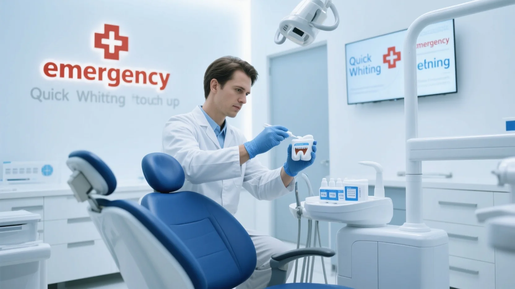 Comprehensive Guide to Tooth Whitening Sensitivity: Emergency Relief, Urgent Touch – Ups, and Clinic Solutions