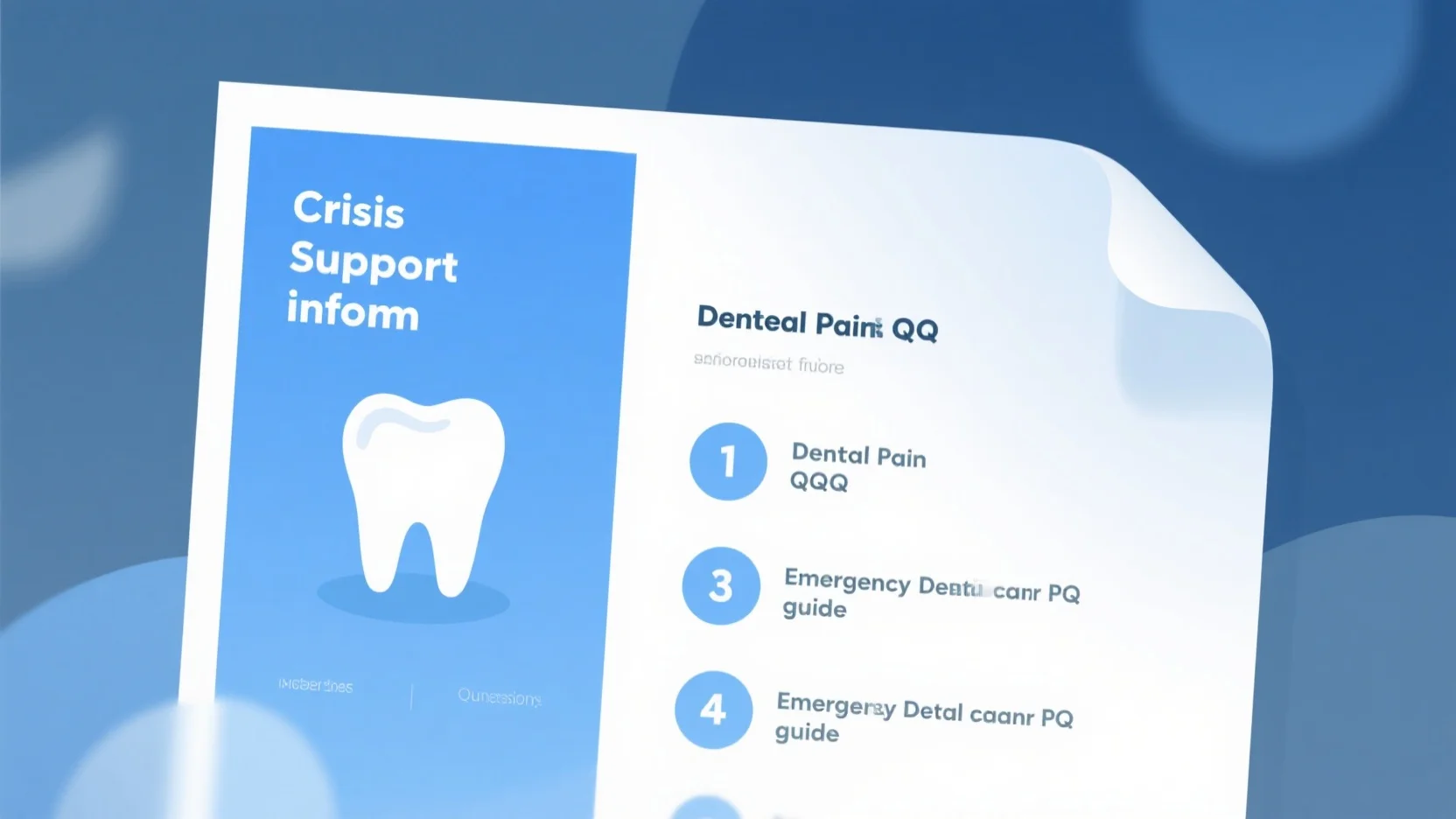 Comprehensive FAQ Guide to Emergency Dental Care: Cases, Steps, and Management